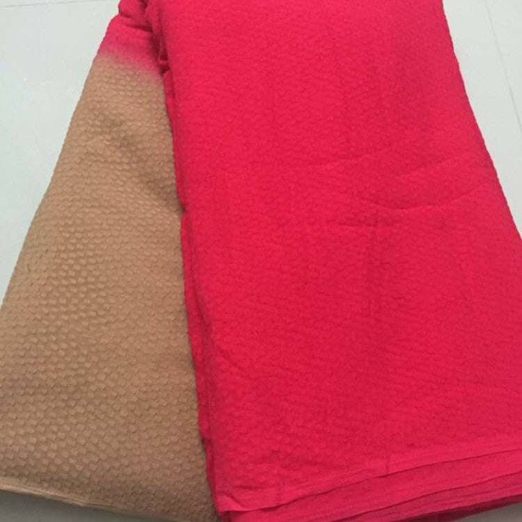 Butta woven georgette fabric