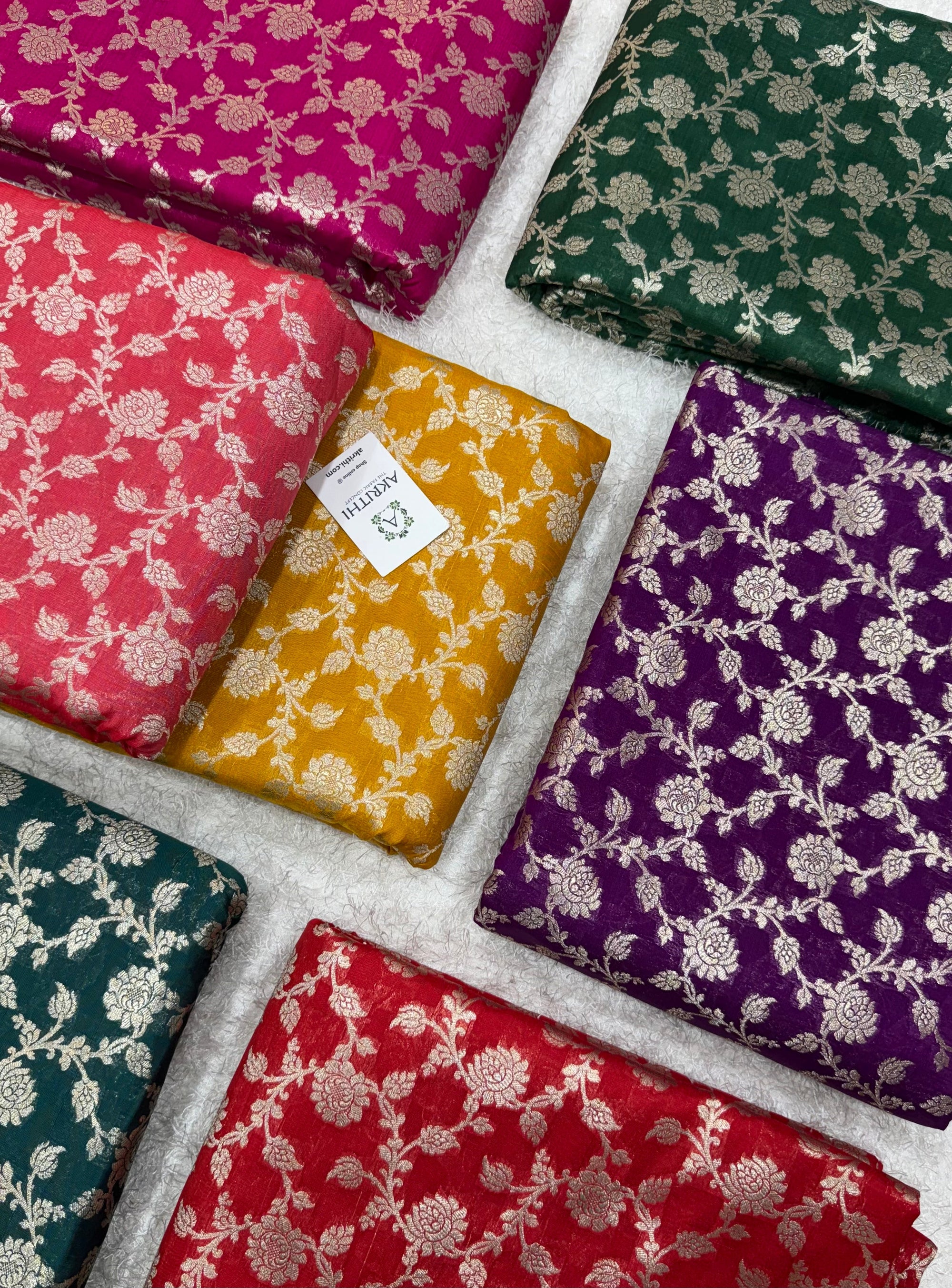 Banarasi brocade and Woven fabric