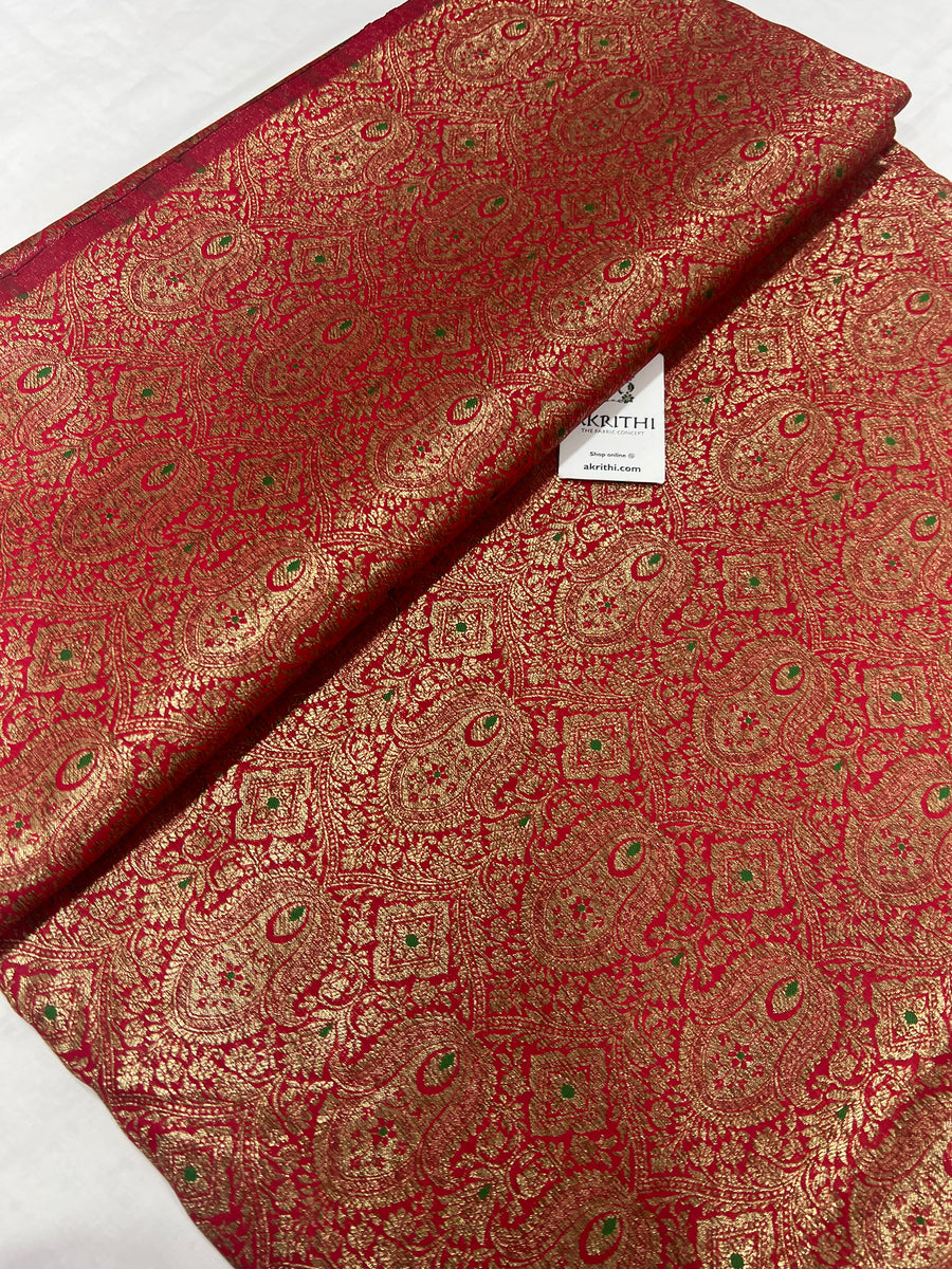 Banarasi brocade fabric