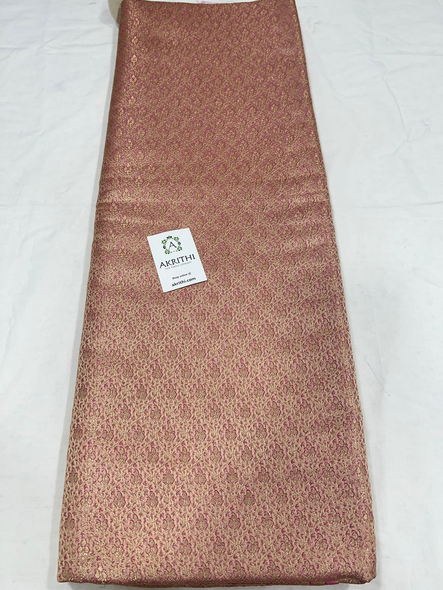 Pure Banarasi brocade fabric