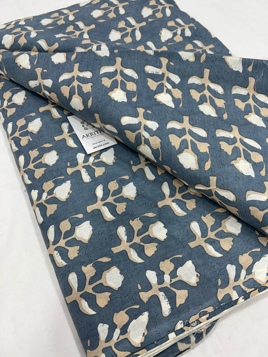 Printed pure cotton fabric