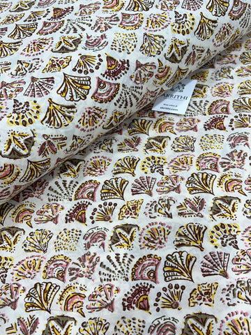 Printed pure cotton fabric