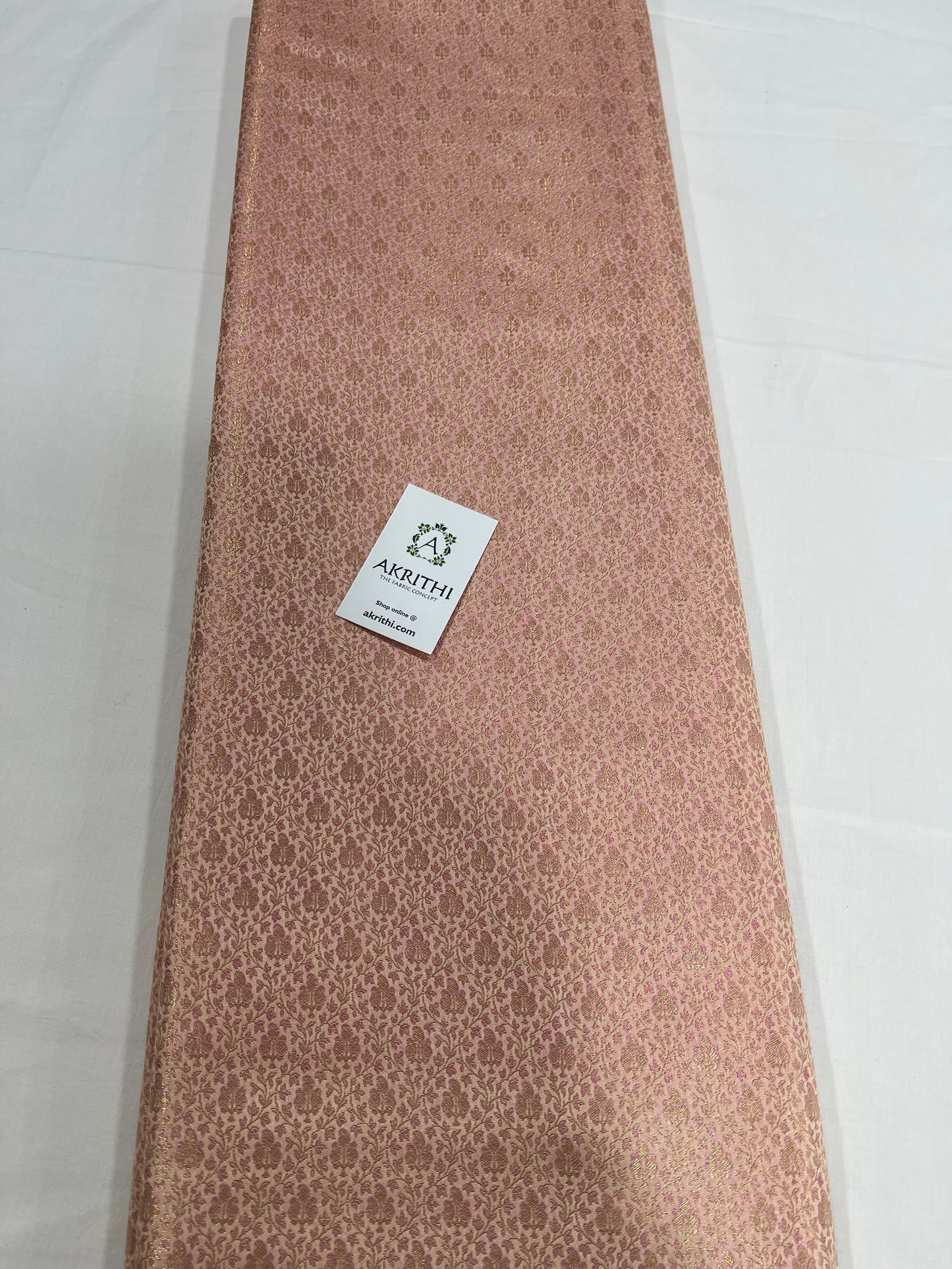 Pure Banarasi brocade fabric