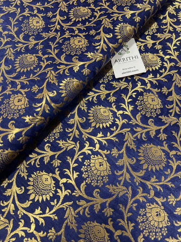 Pure Banarasi brocade fabric