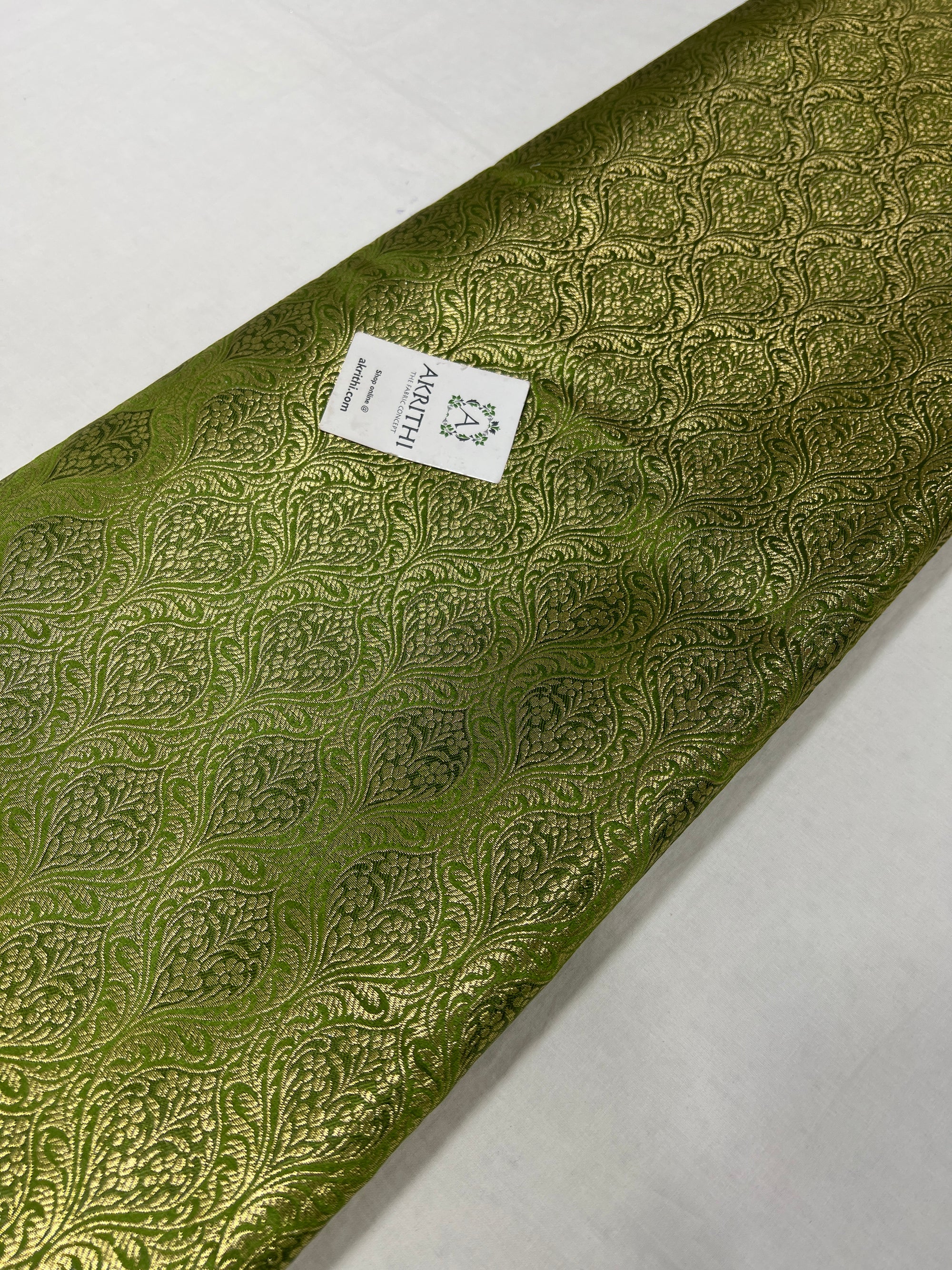 Pure Banarasi brocade fabric