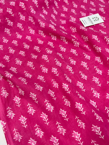 Printed pure cotton fabric