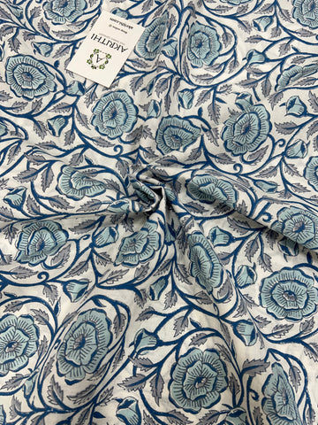 Printed pure cotton fabric