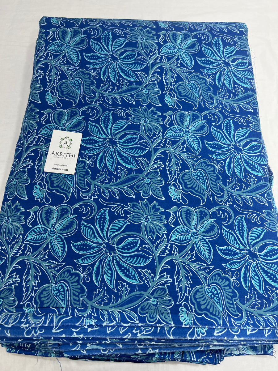 Printed pure cotton fabric