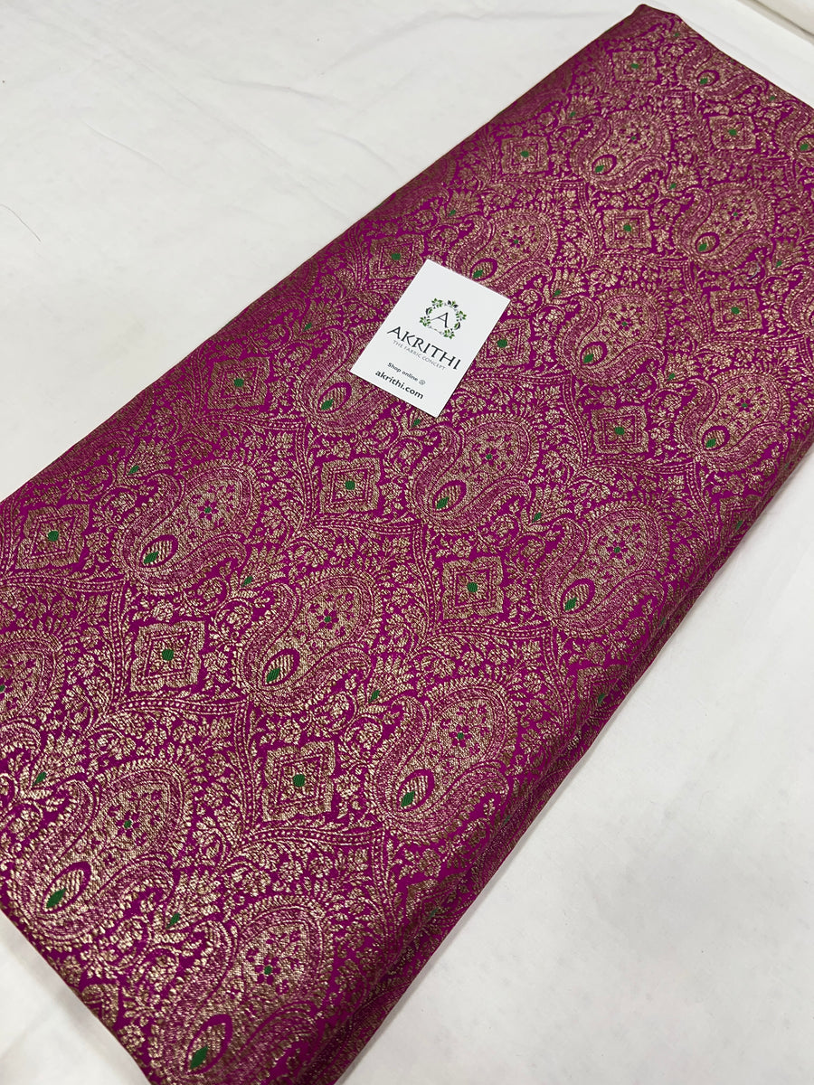 Banarasi brocade fabric