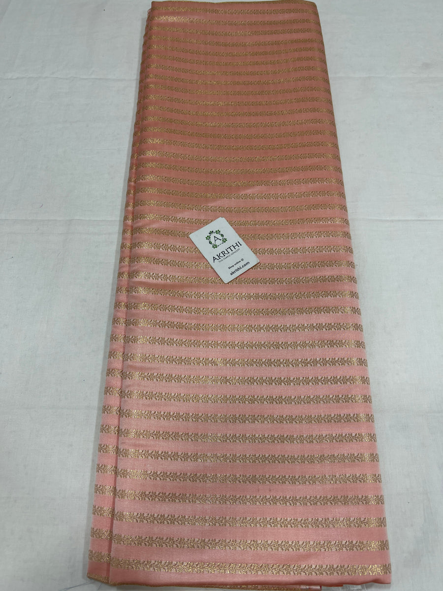 Pure Banarasi brocade fabric