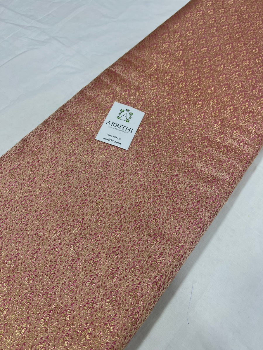 Pure Banarasi brocade fabric