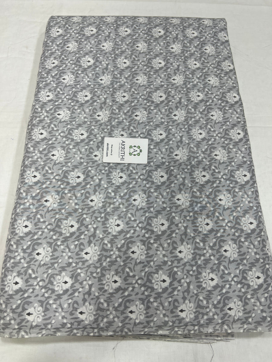 Printed pure cotton fabric