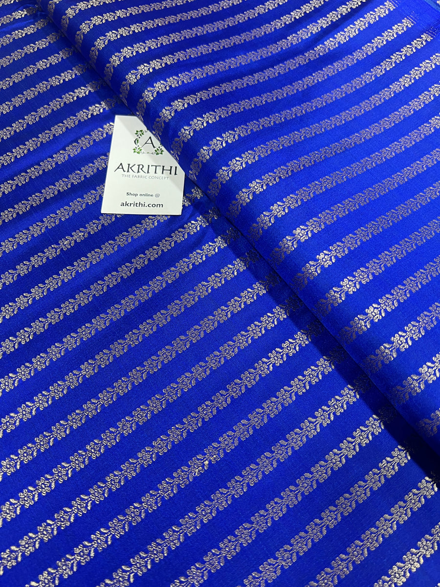 Pure Banarasi brocade fabric