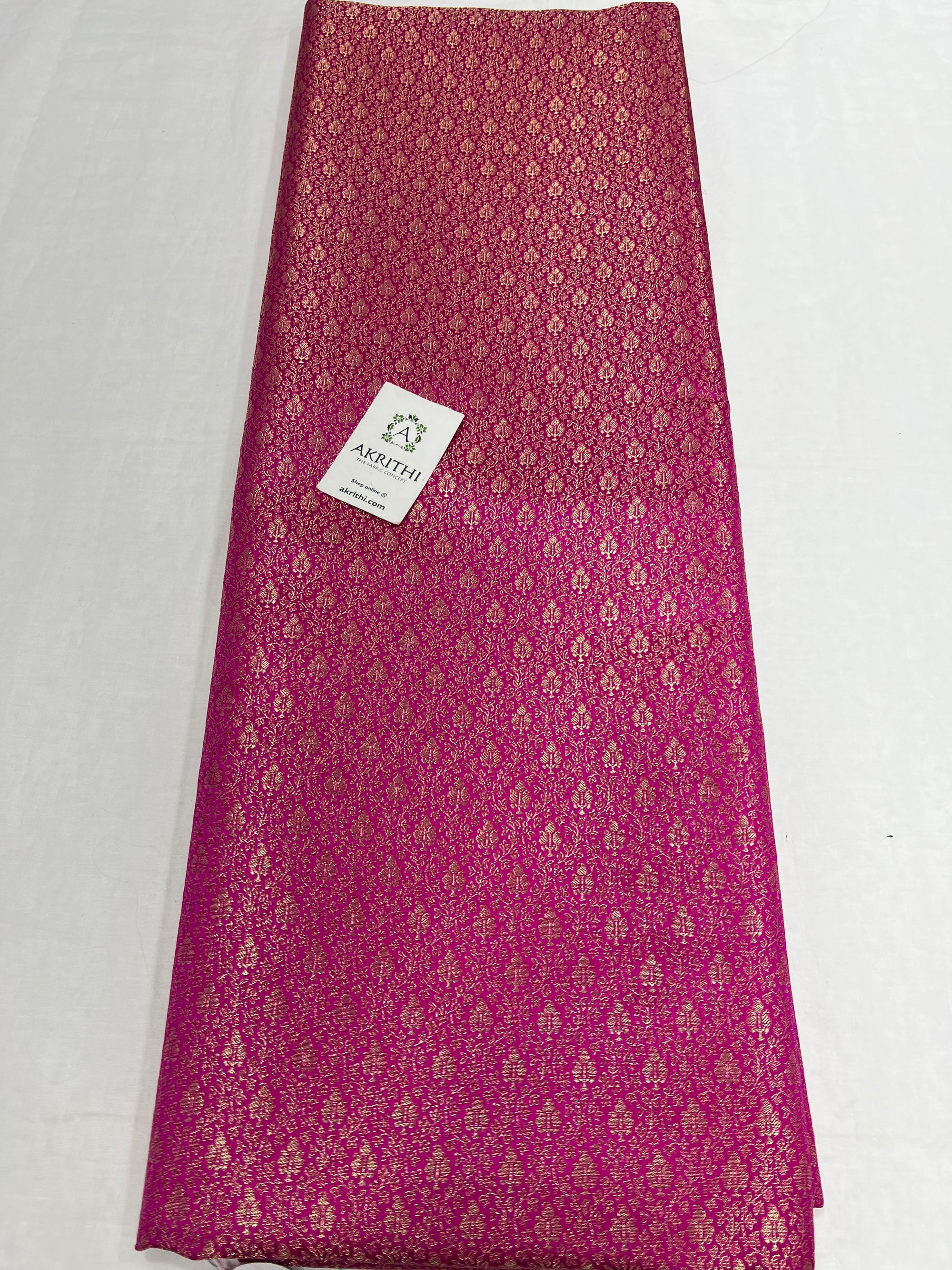 Pure Banarasi brocade fabric