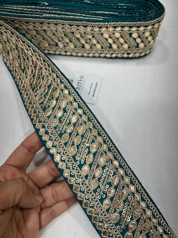 Thin Lace Border, For Saree, 9m at best price in Surat
