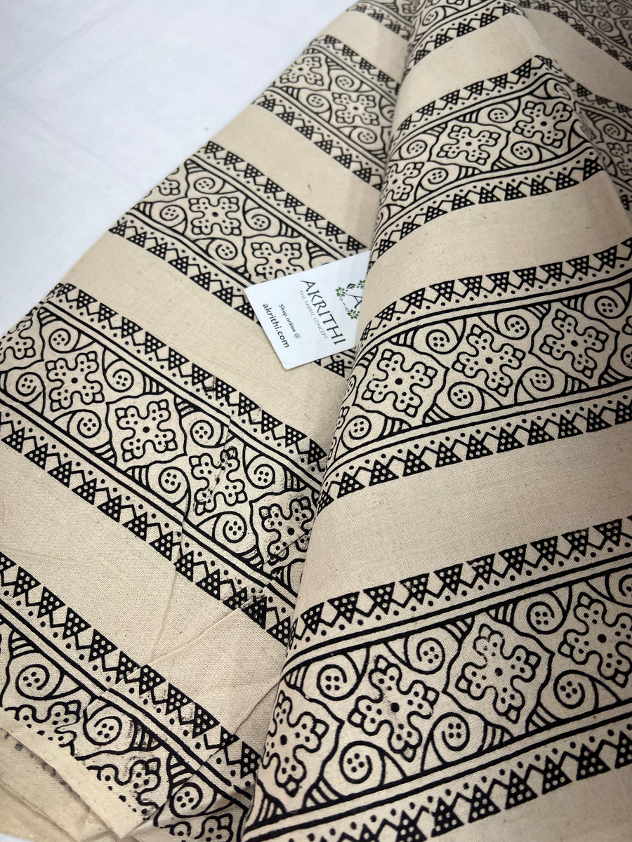 Printed pure cotton fabric