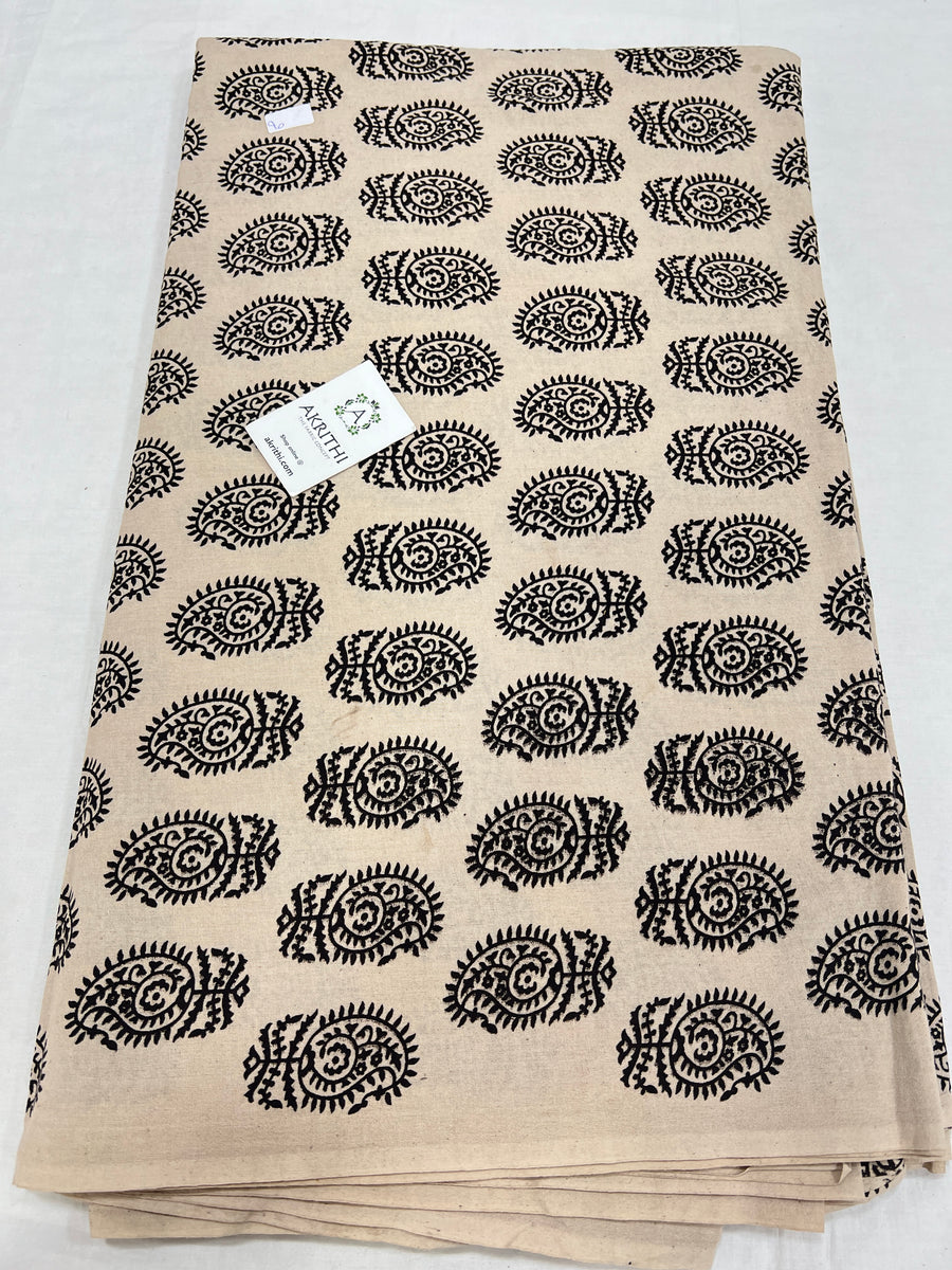 Printed pure cotton fabric