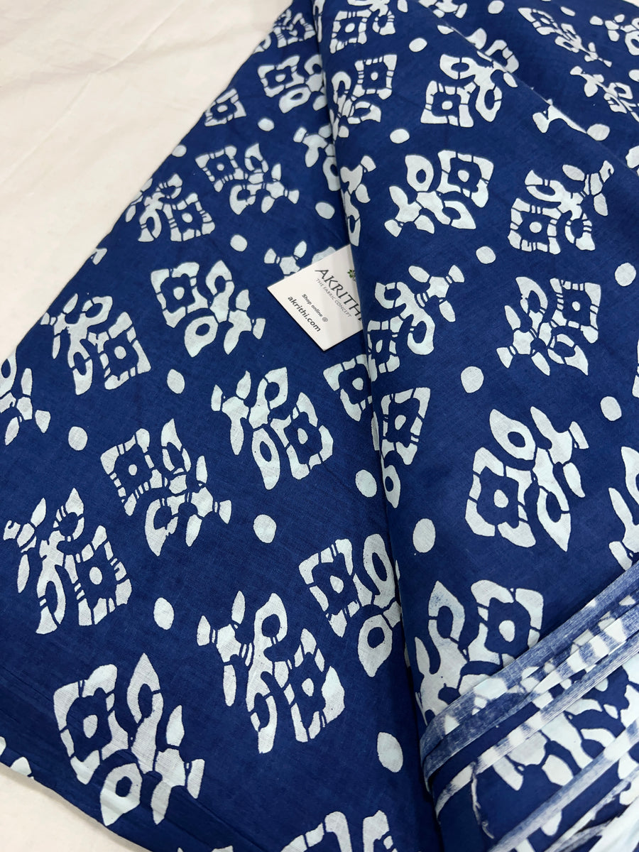 Printed pure cotton fabric