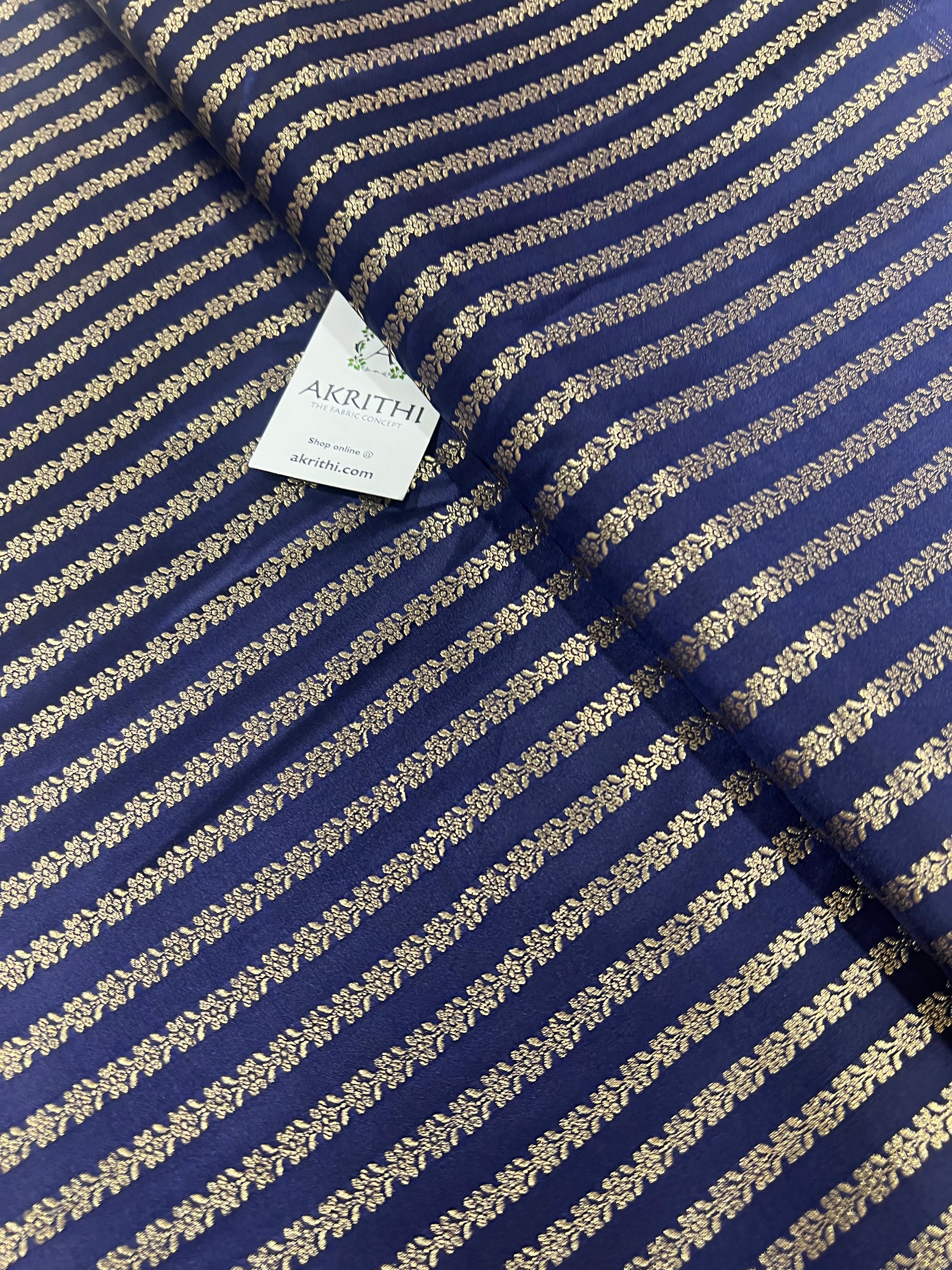 Pure Banarasi brocade fabric