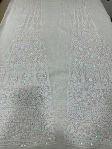 Embroidered kali for lehenga