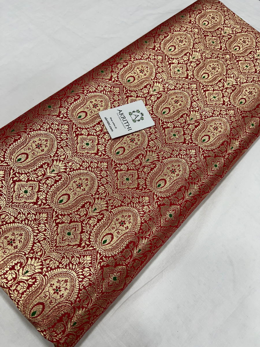 Banarasi brocade fabric