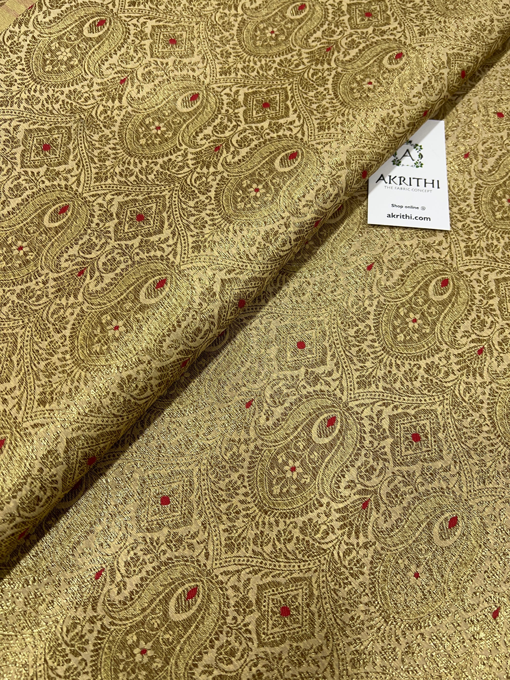 Banarasi brocade fabric