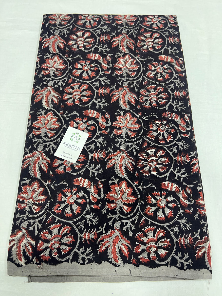 Jahota hand block printed pure cotton fabric