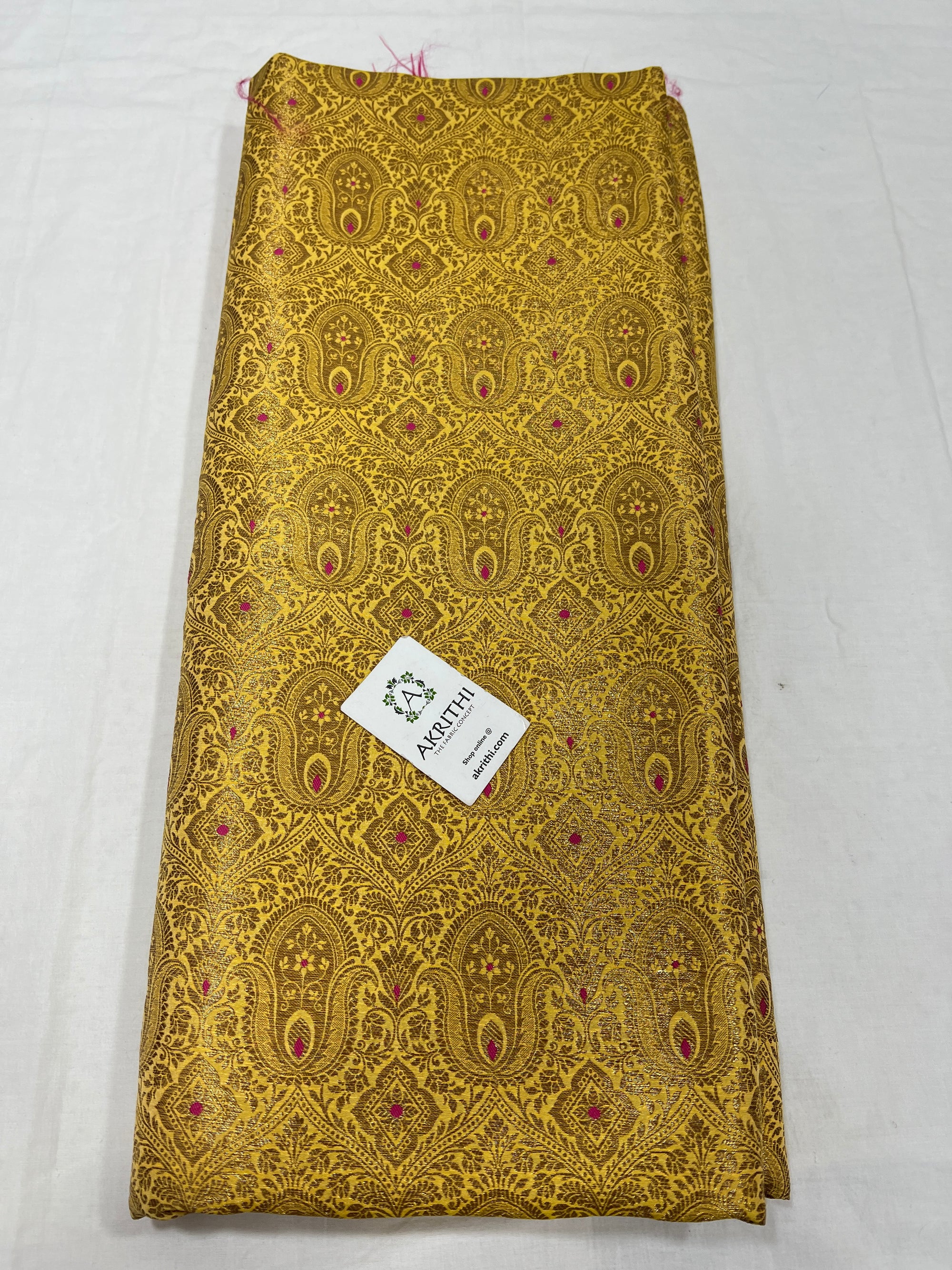 Pure Banarasi brocade fabric