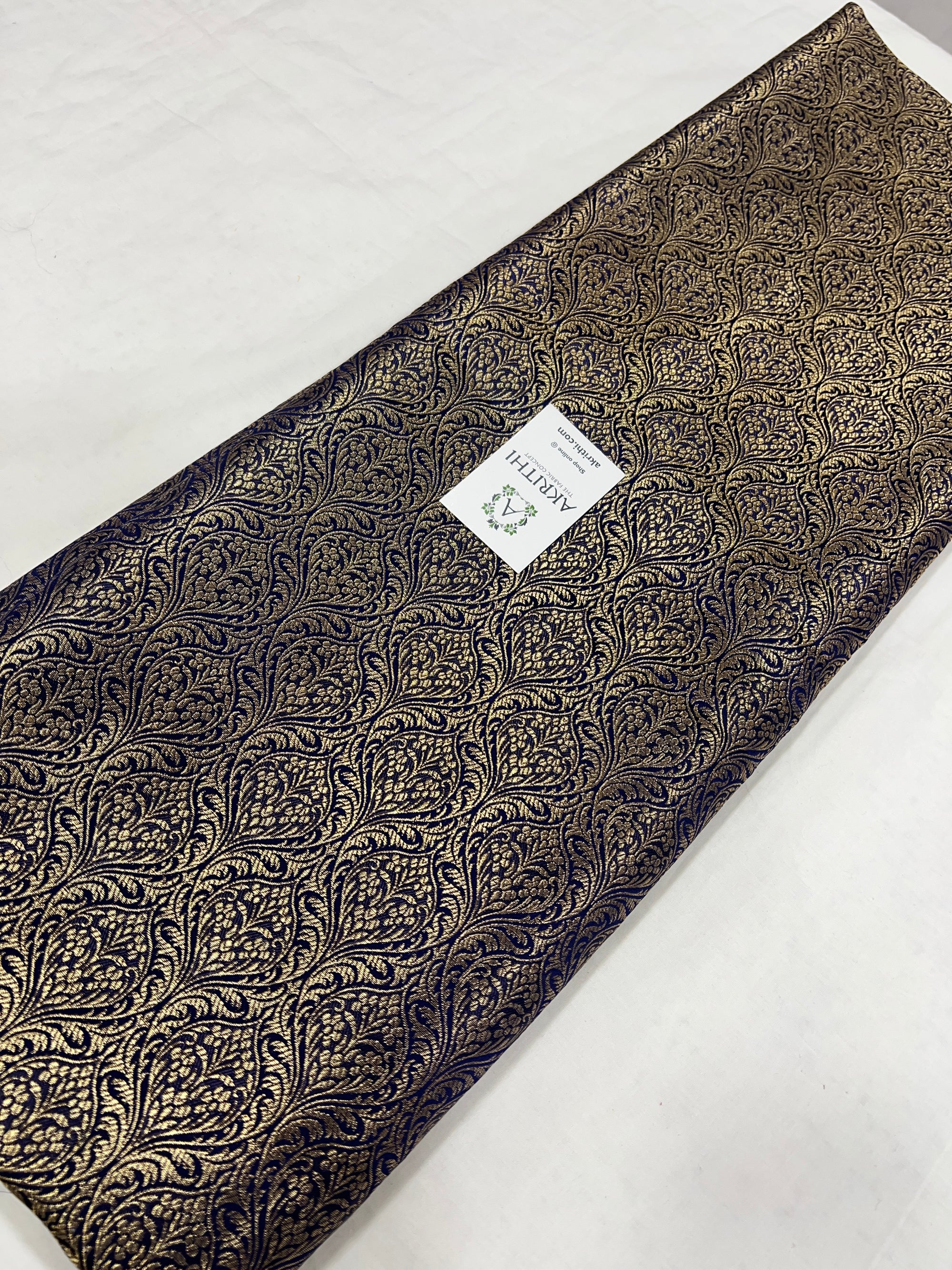 Pure Banarasi brocade fabric