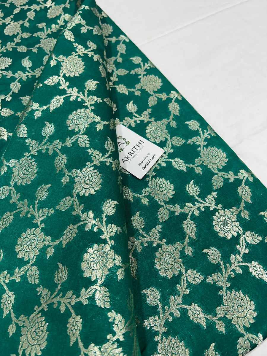 Pure Banarasi brocade fabric