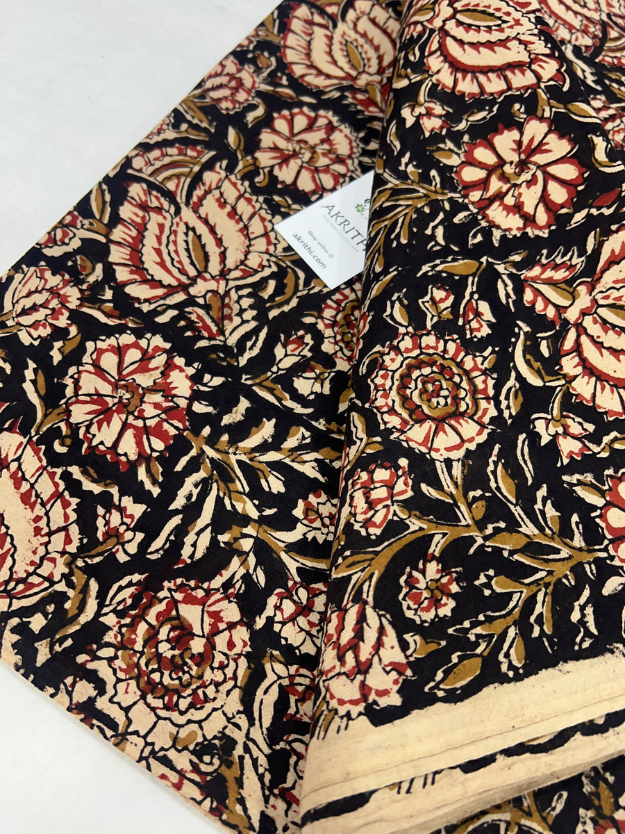 Hand block Printed pure cotton fabric