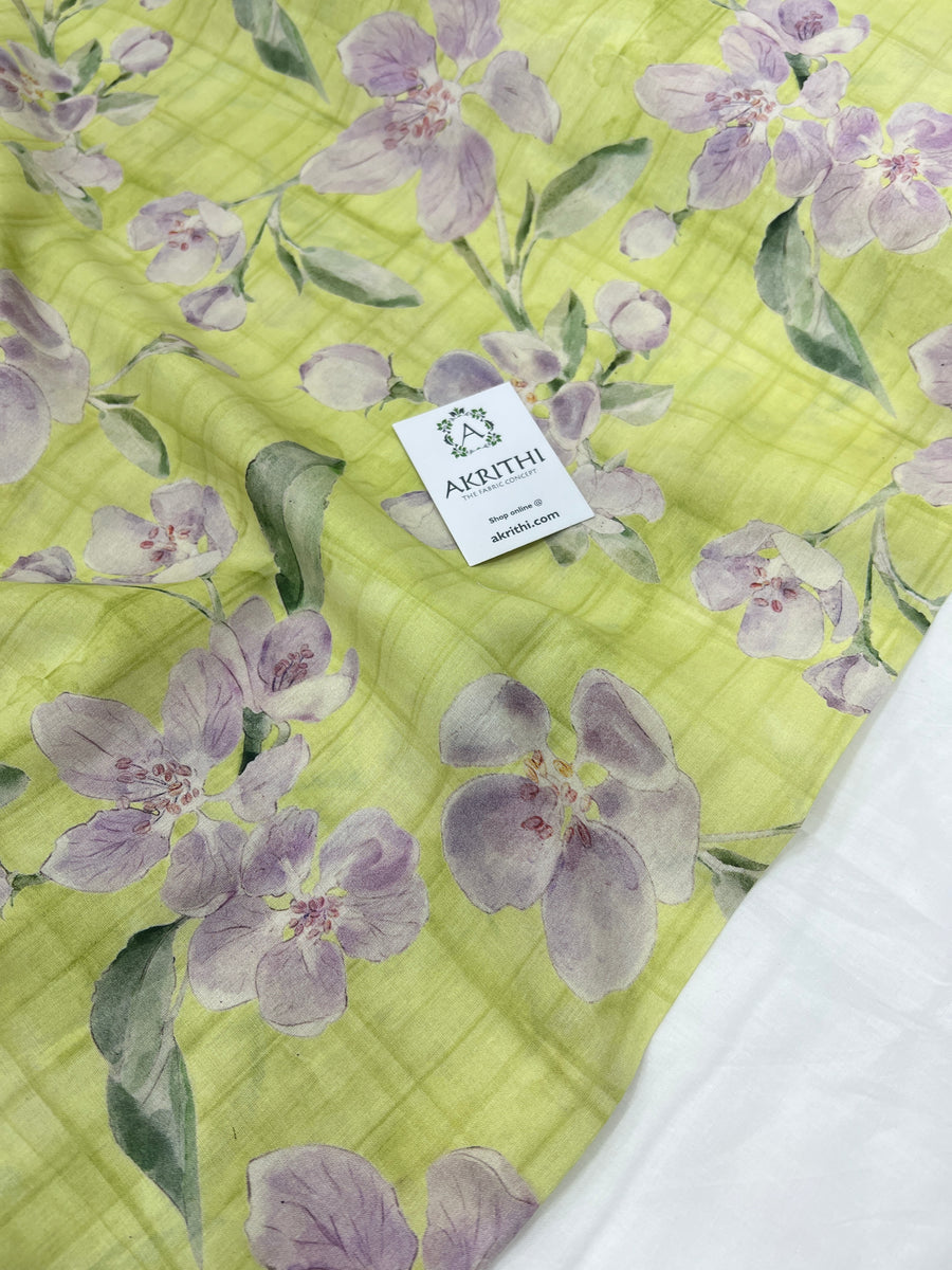 Digital Printed pure cotton fabric