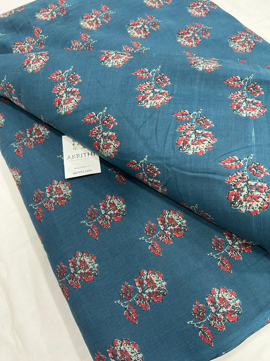 Printed pure cotton fabric