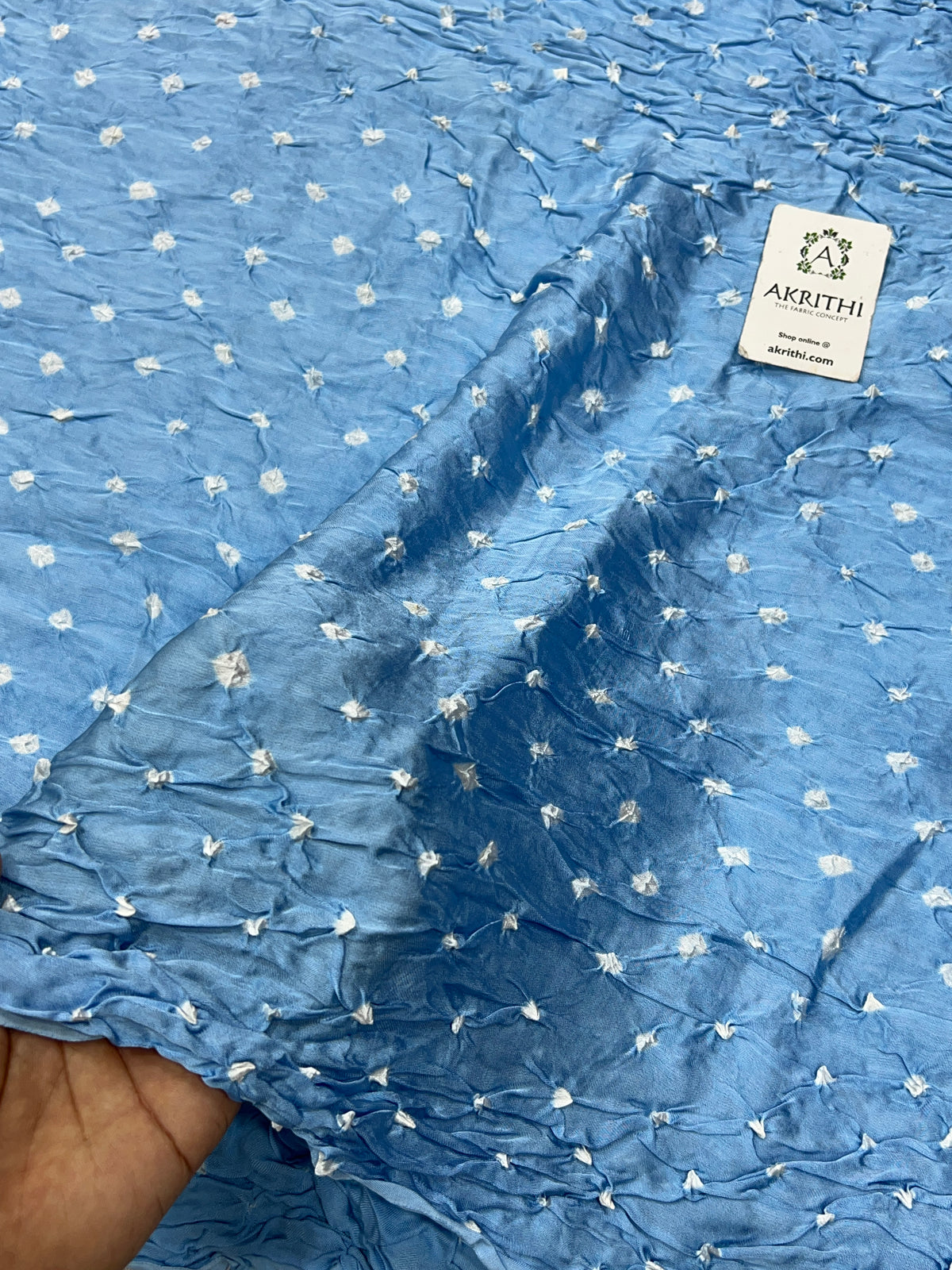 Bandhani Pure Modal Fabric