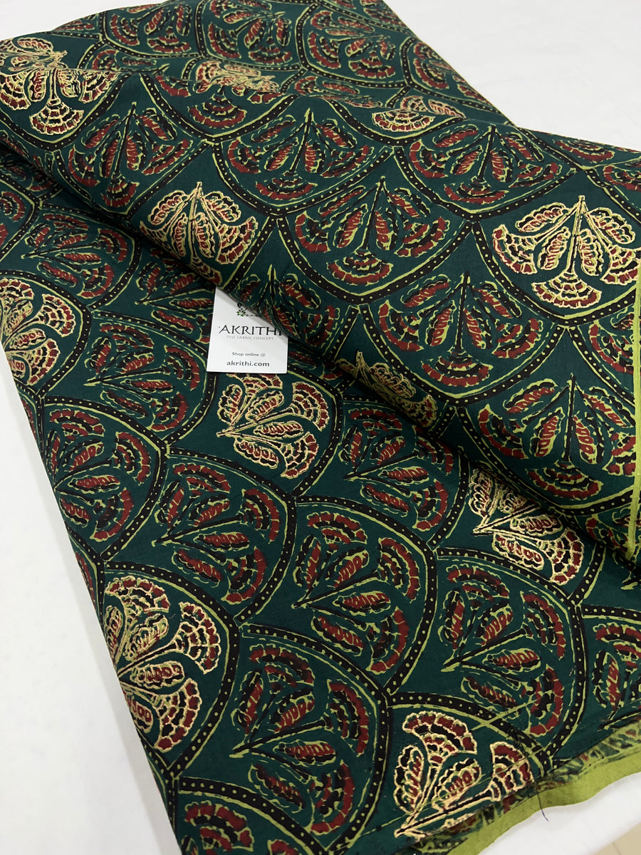 Printed pure cotton fabric