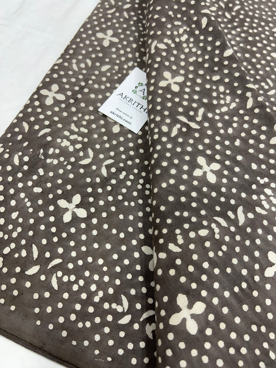 Dabu Printed pure cotton fabric