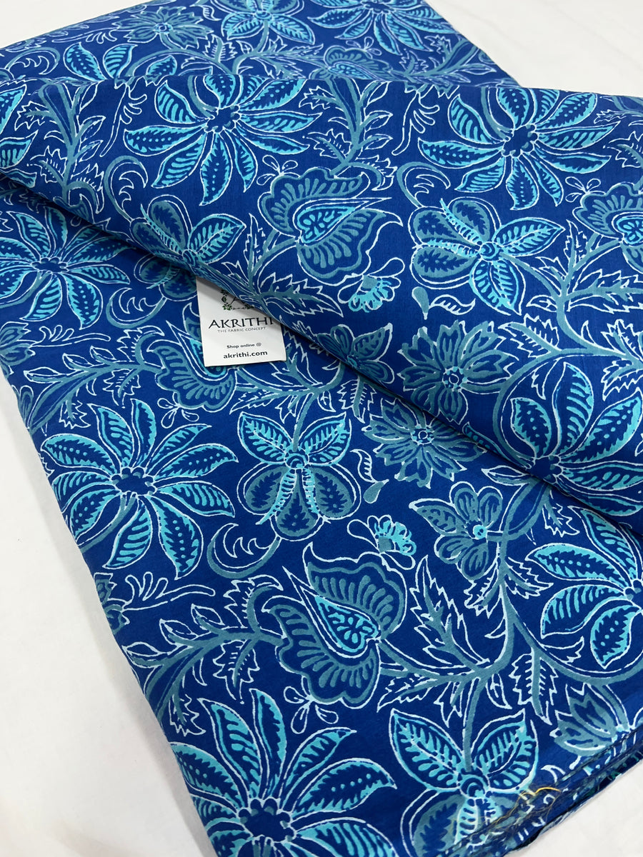 Printed pure cotton fabric