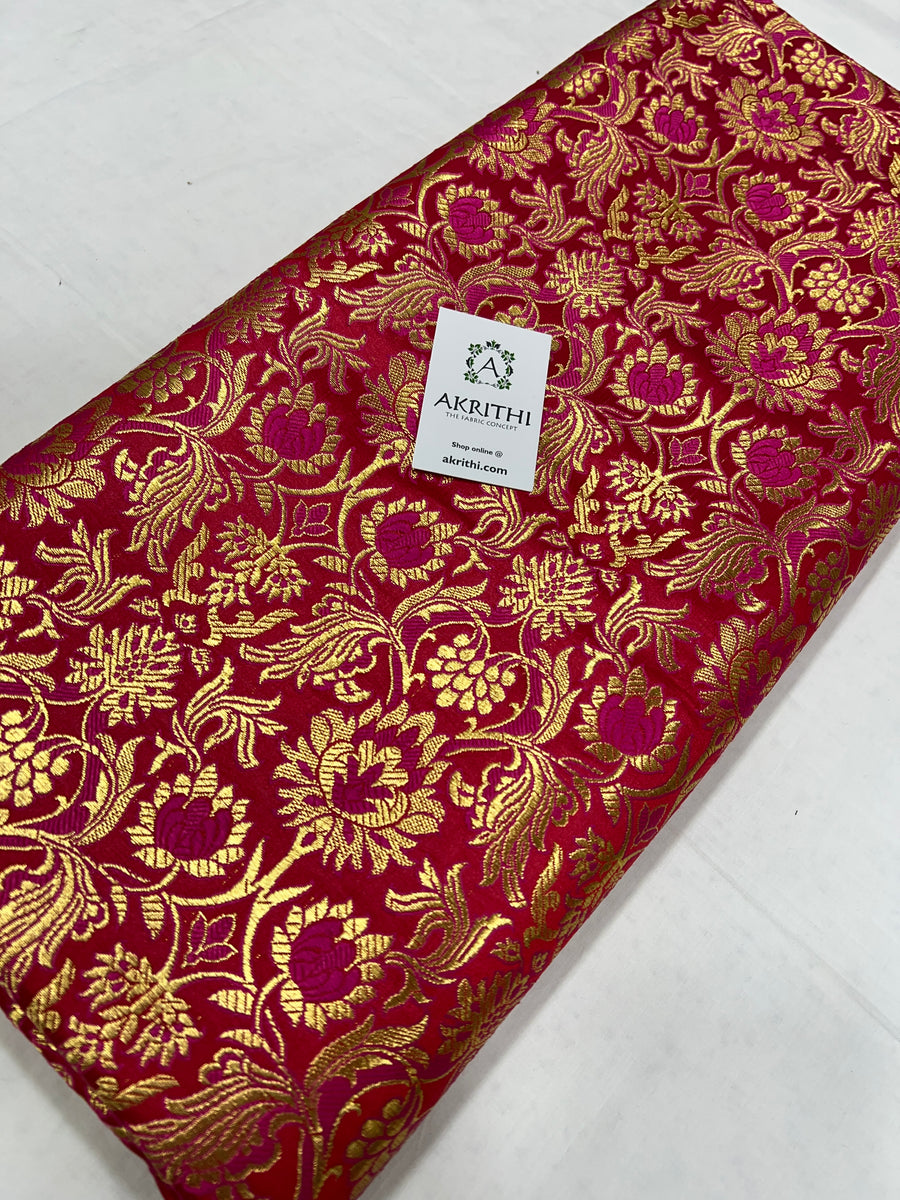 Banarasi brocade fabric