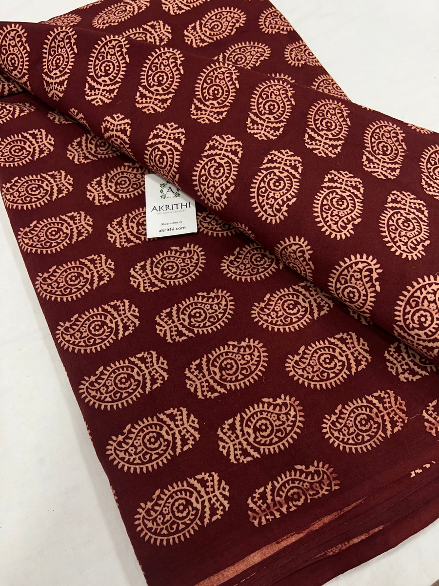 Printed pure cotton fabric