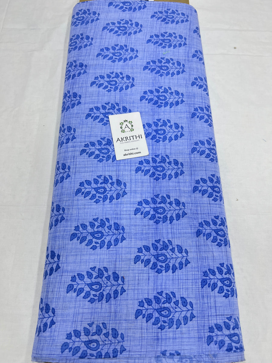 Printed pure cotton fabric