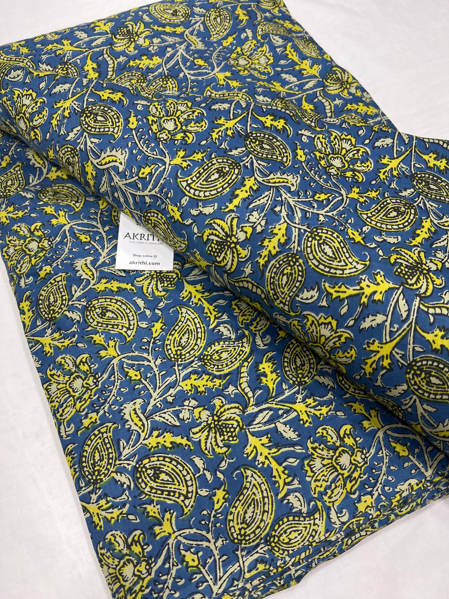 Printed pure cotton fabric