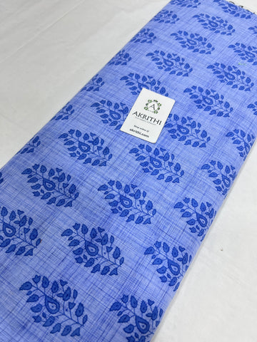 Printed pure cotton fabric