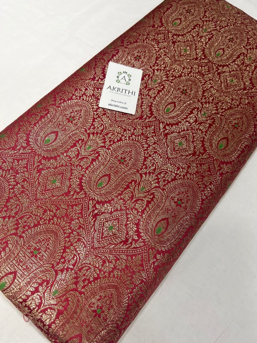 Banarasi brocade fabric