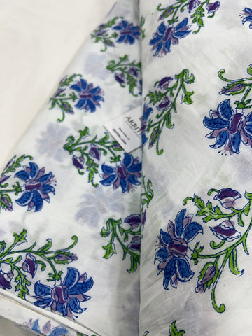 Printed pure cotton fabric