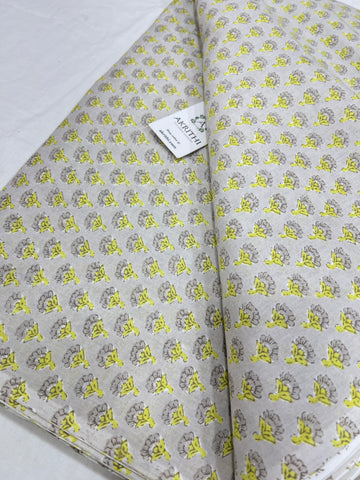 Printed pure cotton fabric