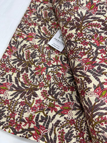 Kantha Printed pure cotton fabric