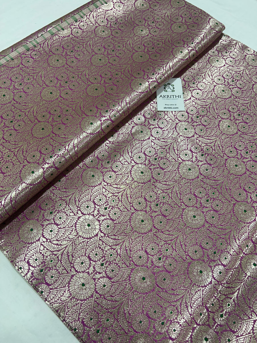 Banarasi brocade fabric