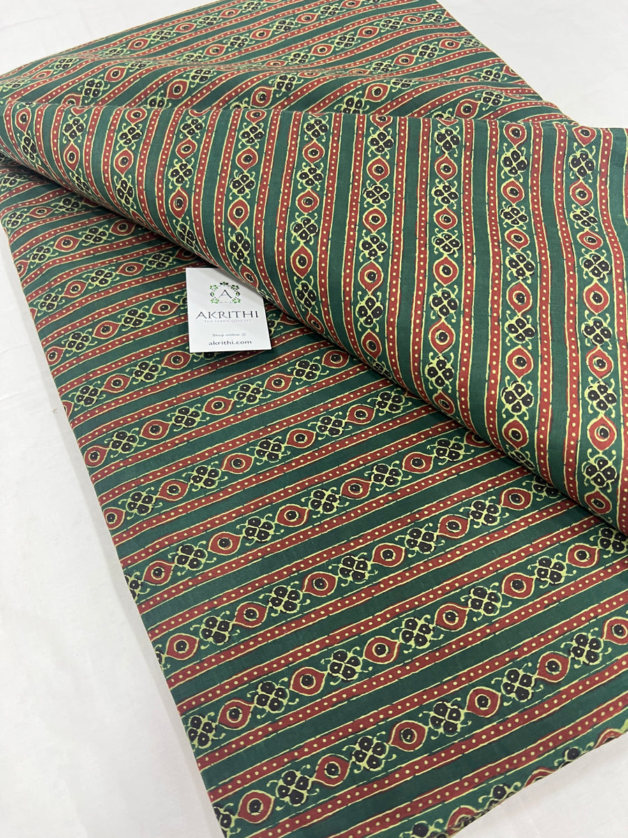 Printed pure cotton fabric