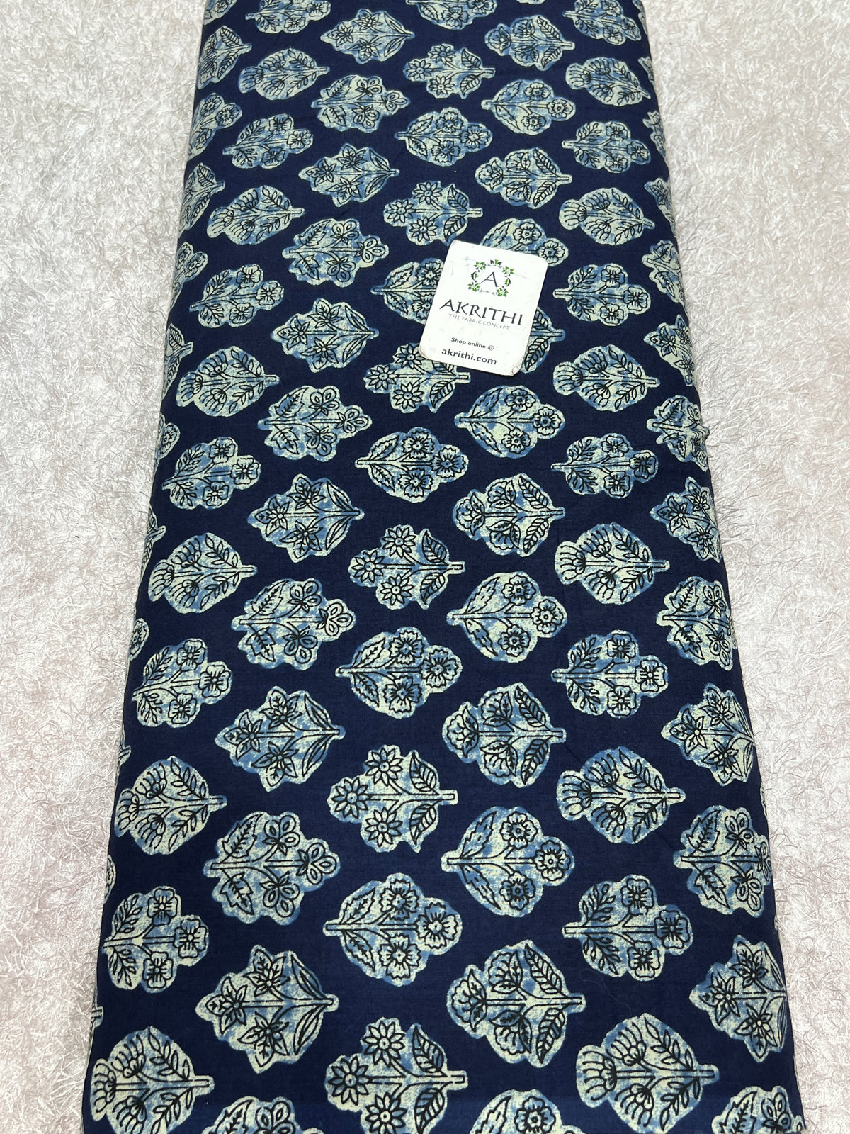 Printed pure cotton fabric