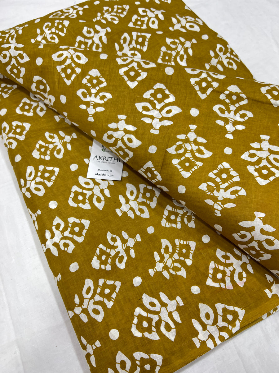 Printed pure cotton fabric